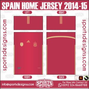 SPAIN HOME JERSEY 2014-15. NEW SPORTS DESIGNS CUSTOM SOCCER JERSEY JERSEY 2021/22, SPORTS DESIGNS CUSTOM SOCCER JE.NEW SPORTS DESIGNS CUSTOM SOCCER JERSEY JERSEY 2021/22, SPORTS DESIGNS CUSTOM SOCCER JERSEY, SPORTS DESIGNS CUSTOM SOCCER JERSEY SHIRT VECTOR, NEW SPORTS DESIGNS CUSTOM SOCCER JERSEY 2021/22. Sublimation Football Shirt Pattern, Soccer JERSEY Printing Files, Football Shirt Ai Files, Football Shirt Vector, Football Kit Vector, Sublimation Soccer JERSEY Printing Files,
