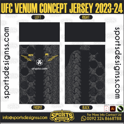 UFC VENUM CONCEPT JERSEY 2023 24