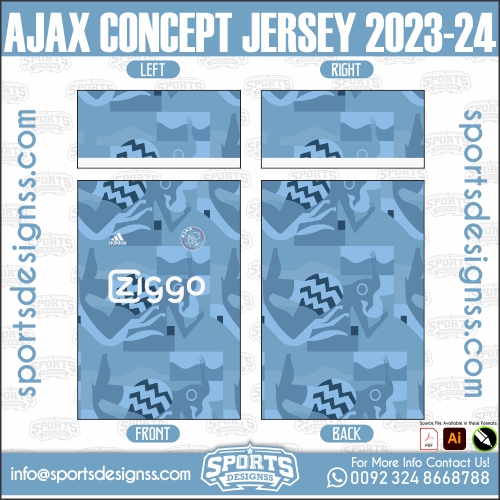 AJAX CONCEPT JERSEY 2023 24