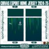 CHIVAS ESPORT HOME JERSEY 2024-25. CHIVAS ESPORT HOME JERSEY 2024-25, SPORTS DESIGNS CUSTOM SOCCER JE.CHIVAS ESPORT HOME JERSEY 2024-25, SPORTS DESIGNS CUSTOM SOCCER JERSEY, SPORTS DESIGNS CUSTOM SOCCER JERSEY SHIRT VECTOR, NEW SPORTS DESIGNS CUSTOM SOCCER JERSEY 2021/22. Sublimation Football Shirt Pattern, Soccer JERSEY Printing Files, Football Shirt Ai Files, Football Shirt Vector, Football Kit Vector, Sublimation Soccer JERSEY Printing Files,