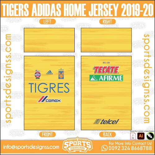 TIGERS ADIDAS HOME JERSEY 2019-20. TIGERS ADIDAS HOME JERSEY 2019-20, SPORTS DESIGNS CUSTOM SOCCER JE.TIGERS ADIDAS HOME JERSEY 2019-20, SPORTS DESIGNS CUSTOM SOCCER JERSEY, SPORTS DESIGNS CUSTOM SOCCER JERSEY SHIRT VECTOR, NEW SPORTS DESIGNS CUSTOM SOCCER JERSEY 2021/22. Sublimation Football Shirt Pattern, Soccer JERSEY Printing Files, Football Shirt Ai Files, Football Shirt Vector, Football Kit Vector, Sublimation Soccer JERSEY Printing Files,