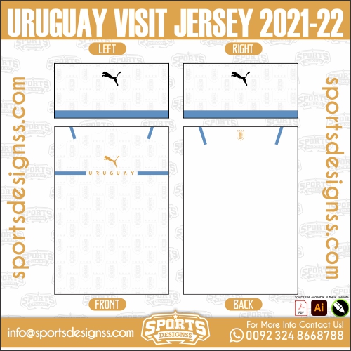 URUGUAY VISIT JERSEY 2021 22