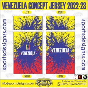 VENEZUELA CONCEPT JERSEY 2022-23. VENEZUELA CONCEPT JERSEY 2022-23, SPORTS DESIGNS CUSTOM SOCCER JE.VENEZUELA CONCEPT JERSEY 2022-23, SPORTS DESIGNS CUSTOM SOCCER JERSEY, SPORTS DESIGNS CUSTOM SOCCER JERSEY SHIRT VECTOR, NEW SPORTS DESIGNS CUSTOM SOCCER JERSEY 2021/22. Sublimation Football Shirt Pattern, Soccer JERSEY Printing Files, Football Shirt Ai Files, Football Shirt Vector, Football Kit Vector, Sublimation Soccer JERSEY Printing Files,