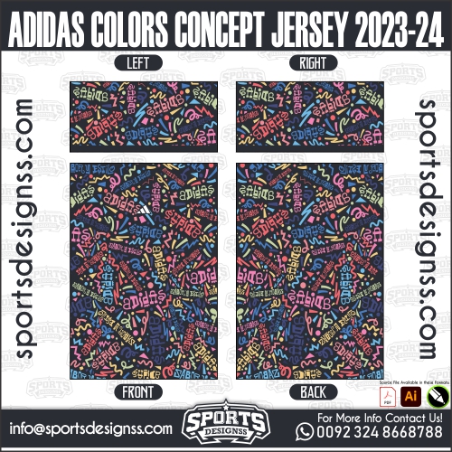 ADIDAS COLORS CONCEPT JERSEY 2023-24. ADIDAS COLORS CONCEPT JERSEY 2023-24, SPORTS DESIGNS CUSTOM SOCCER JE.ADIDAS COLORS CONCEPT JERSEY 2023-24, SPORTS DESIGNS CUSTOM SOCCER JERSEY, SPORTS DESIGNS CUSTOM SOCCER JERSEY SHIRT VECTOR, NEW SPORTS DESIGNS CUSTOM SOCCER JERSEY 2021/22. Sublimation Football Shirt Pattern, Soccer JERSEY Printing Files, Football Shirt Ai Files, Football Shirt Vector, Football Kit Vector, Sublimation Soccer JERSEY Printing Files,