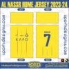 AL NASSR HOME JERSEY 2023-24. AL NASSR HOME JERSEY 2023-24, SPORTS DESIGNS CUSTOM SOCCER JE.AL NASSR HOME JERSEY 2023-24, SPORTS DESIGNS CUSTOM SOCCER JERSEY, SPORTS DESIGNS CUSTOM SOCCER JERSEY SHIRT VECTOR, NEW SPORTS DESIGNS CUSTOM SOCCER JERSEY 2021/22. Sublimation Football Shirt Pattern, Soccer JERSEY Printing Files, Football Shirt Ai Files, Football Shirt Vector, Football Kit Vector, Sublimation Soccer JERSEY Printing Files,