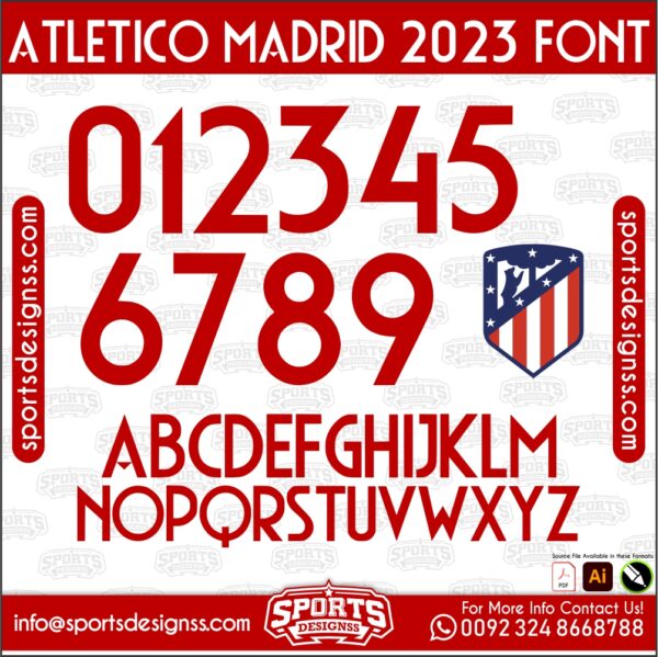 ATLETICO MADRID 2023 FONT Download by Sports Designss _ Download Football Font. AFC AJAX 2023 Football Font Download,AFC AJAX 2023 Font,AFC AJAX New Font Download,AFC AJAX font,AFC AJAX font Download,AFC AJAX 2023 font Download,freefootballfont,sportsdesignss.com,mqasimali.com,Download AFC AJAX 2022-2023 Font,AFC AJAX latest jersey font,AFC AJAX new jersey font,AFC AJAX 2023 jersey font,Download AFC AJAX 2023 Font Free, Download AFC AJAX 2023 Font FREE,FC AJAX 2023 typeface,Download AFC AJAX 2022 Football Font