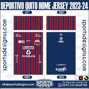DEPORTIVO QUITO HOME JERSEY 2023-24. DEPORTIVO QUITO HOME JERSEY 2023-24, SPORTS DESIGNS CUSTOM SOCCER JE.DEPORTIVO QUITO HOME JERSEY 2023-24, SPORTS DESIGNS CUSTOM SOCCER JERSEY, SPORTS DESIGNS CUSTOM SOCCER JERSEY SHIRT VECTOR, NEW SPORTS DESIGNS CUSTOM SOCCER JERSEY 2021/22. Sublimation Football Shirt Pattern, Soccer JERSEY Printing Files, Football Shirt Ai Files, Football Shirt Vector, Football Kit Vector, Sublimation Soccer JERSEY Printing Files,