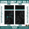 LIVERPOOL FC CONCEPT JERSEY 2024-25. LIVERPOOL FC CONCEPT JERSEY 2024-25, SPORTS DESIGNS CUSTOM SOCCER JE.LIVERPOOL FC CONCEPT JERSEY 2024-25, SPORTS DESIGNS CUSTOM SOCCER JERSEY, SPORTS DESIGNS CUSTOM SOCCER JERSEY SHIRT VECTOR, NEW SPORTS DESIGNS CUSTOM SOCCER JERSEY 2021/22. Sublimation Football Shirt Pattern, Soccer JERSEY Printing Files, Football Shirt Ai Files, Football Shirt Vector, Football Kit Vector, Sublimation Soccer JERSEY Printing Files,