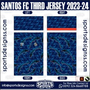 SANTOS FC THIRD JERSEY 2023-24. SANTOS FC THIRD JERSEY 2023-24, SPORTS DESIGNS CUSTOM SOCCER JE.SANTOS FC THIRD JERSEY 2023-24, SPORTS DESIGNS CUSTOM SOCCER JERSEY, SPORTS DESIGNS CUSTOM SOCCER JERSEY SHIRT VECTOR, NEW SPORTS DESIGNS CUSTOM SOCCER JERSEY 2021/22. Sublimation Football Shirt Pattern, Soccer JERSEY Printing Files, Football Shirt Ai Files, Football Shirt Vector, Football Kit Vector, Sublimation Soccer JERSEY Printing Files,