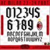 AC MILAN 23-24 FONT by Sports Designss _ Download Football Font. Villareal 23-24 FONT,ALIVERPOOL FC LOGO FONT,Villareal 23-24 FONT,AFC AJAX font,AFC AJAX font Download,AFC AJAX 2023 font Download,freefootballfont,sportsdesignss.com,mqasimali.com,Download AFC AJAX 2022-2023 Font,AFC AJAX latest jersey font,AFC AJAX new jersey font,AFC AJAX 2023 jersey font,Download AFC AJAX 2023 Font Free, Download AFC AJAX 2023 Font FREE,FC AJAX 2023 typeface,Download AFC AJAX 2022 Football Font