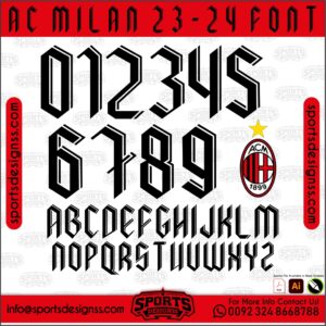 AC MILAN 23-24 FONT by Sports Designss _ Download Football Font. Villareal 23-24 FONT,ALIVERPOOL FC LOGO FONT,Villareal 23-24 FONT,AFC AJAX font,AFC AJAX font Download,AFC AJAX 2023 font Download,freefootballfont,sportsdesignss.com,mqasimali.com,Download AFC AJAX 2022-2023 Font,AFC AJAX latest jersey font,AFC AJAX new jersey font,AFC AJAX 2023 jersey font,Download AFC AJAX 2023 Font Free, Download AFC AJAX 2023 Font FREE,FC AJAX 2023 typeface,Download AFC AJAX 2022 Football Font