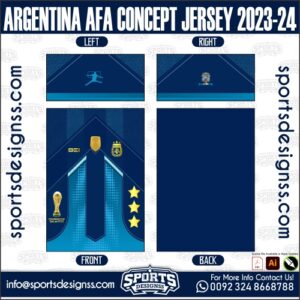 ARGENTINA AFA CONCEPT JERSEY 2023-24