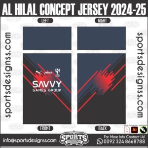 AL HILAL CONCEPT JERSEY 2024-25