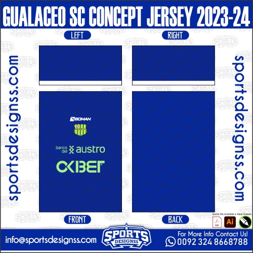 GUALACEO SC CONCEPT JERSEY 2023-24. GUALACEO SC CONCEPT JERSEY 2023-24, SPORTS DESIGNS CUSTOM SOCCER JE.GUALACEO SC CONCEPT JERSEY 2023-24, SPORTS DESIGNS CUSTOM SOCCER JERSEY, SPORTS DESIGNS CUSTOM SOCCER JERSEY SHIRT VECTOR, NEW SPORTS DESIGNS CUSTOM SOCCER JERSEY 2021/22. Sublimation Football Shirt Pattern, Soccer JERSEY Printing Files, Football Shirt Ai Files, Football Shirt Vector, Football Kit Vector, Sublimation Soccer JERSEY Printing Files,
