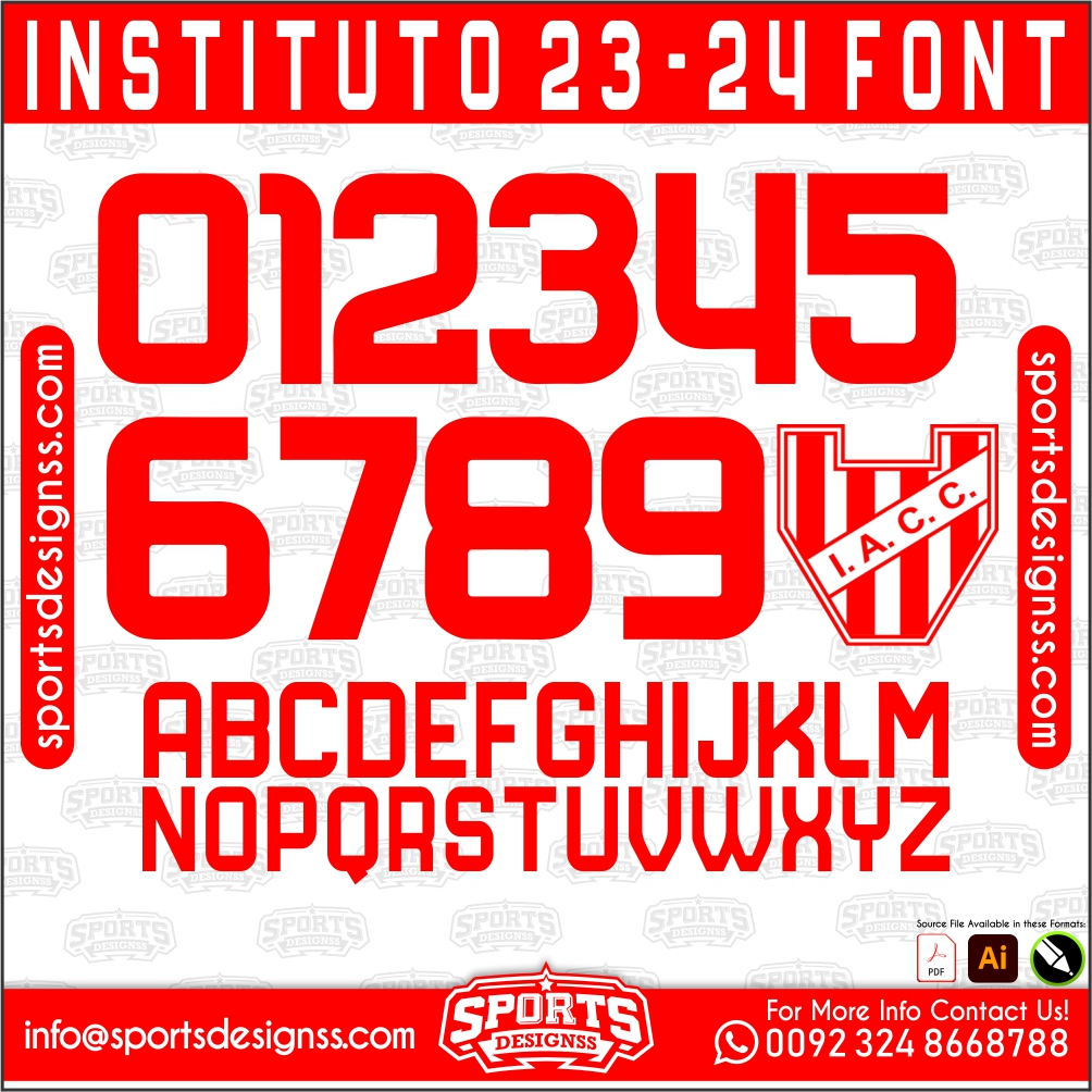 INSTITUTO 23-24 FONT by Sports Designss _ Download Football Font. Villareal 23-24 FONT,ALIVERPOOL FC LOGO FONT,Villareal 23-24 FONT,AFC AJAX font,AFC AJAX font Download,AFC AJAX 2023 font Download,freefootballfont,sportsdesignss.com,mqasimali.com,Download AFC AJAX 2022-2023 Font,AFC AJAX latest jersey font,AFC AJAX new jersey font,AFC AJAX 2023 jersey font,Download AFC AJAX 2023 Font Free, Download AFC AJAX 2023 Font FREE,FC AJAX 2023 typeface,Download AFC AJAX 2022 Football Font