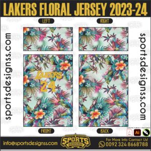 LAKERS FLORAL JERSEY 2023-24. LAKERS FLORAL JERSEY 2023-24, SPORTS DESIGNS CUSTOM SOCCER JE.LAKERS FLORAL JERSEY 2023-24, SPORTS DESIGNS CUSTOM SOCCER JERSEY, SPORTS DESIGNS CUSTOM SOCCER JERSEY SHIRT VECTOR, NEW SPORTS DESIGNS CUSTOM SOCCER JERSEY 2021/22. Sublimation Football Shirt Pattern, Soccer JERSEY Printing Files, Football Shirt Ai Files, Football Shirt Vector, Football Kit Vector, Sublimation Soccer JERSEY Printing Files,