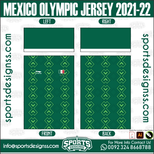 MEXICO OLYMPIC JERSEY 2021-22. MEXICO OLYMPIC JERSEY 2021-22, SPORTS DESIGNS CUSTOM SOCCER JE.MEXICO OLYMPIC JERSEY 2021-22, SPORTS DESIGNS CUSTOM SOCCER JERSEY, SPORTS DESIGNS CUSTOM SOCCER JERSEY SHIRT VECTOR, NEW SPORTS DESIGNS CUSTOM SOCCER JERSEY 2021/22. Sublimation Football Shirt Pattern, Soccer JERSEY Printing Files, Football Shirt Ai Files, Football Shirt Vector, Football Kit Vector, Sublimation Soccer JERSEY Printing Files,