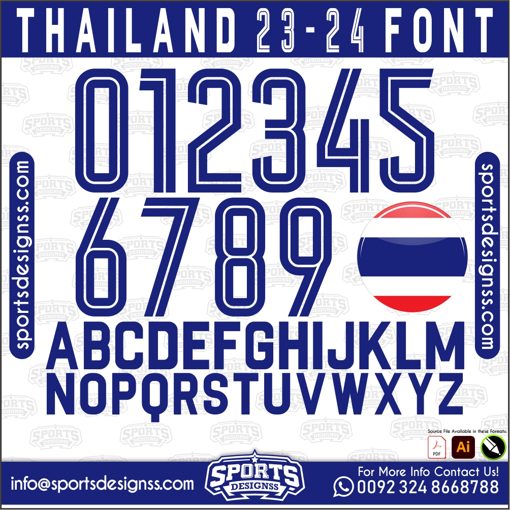 Thailand 23-24 FONT by Sports Designss _ Download Football Font. Villareal 23-24 FONT,ALIVERPOOL FC LOGO FONT,Villareal 23-24 FONT,AFC AJAX font,AFC AJAX font Download,AFC AJAX 2023 font Download,freefootballfont,sportsdesignss.com,mqasimali.com,Download AFC AJAX 2022-2023 Font,AFC AJAX latest jersey font,AFC AJAX new jersey font,AFC AJAX 2023 jersey font,Download AFC AJAX 2023 Font Free, Download AFC AJAX 2023 Font FREE,FC AJAX 2023 typeface,Download AFC AJAX 2022 Football Font