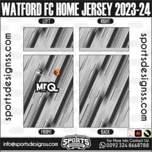 WATFORD FC HOME JERSEY 2023-24