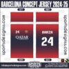 BARCELONA CONCEPT JERSEY 2024-25. BARCELONA CONCEPT JERSEY 2024-25, SPORTS DESIGNS CUSTOM SOCCER JE.BARCELONA CONCEPT JERSEY 2024-25, SPORTS DESIGNS CUSTOM SOCCER JERSEY, SPORTS DESIGNS CUSTOM SOCCER JERSEY SHIRT VECTOR, NEW SPORTS DESIGNS CUSTOM SOCCER JERSEY 2021/22. Sublimation Football Shirt Pattern, Soccer JERSEY Printing Files, Football Shirt Ai Files, Football Shirt Vector, Football Kit Vector, Sublimation Soccer JERSEY Printing Files,