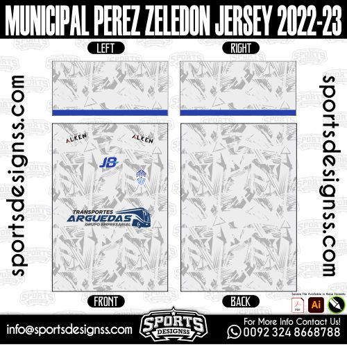 MUNICIPAL PEREZ ZELEDON JERSEY 2022-23