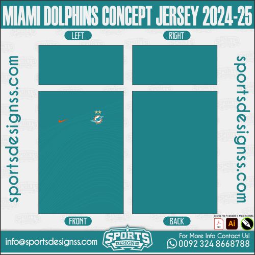 MIAMI DOLPHINS CONCEPT JERSEY 2024-25. MIAMI DOLPHINS CONCEPT JERSEY 2024-25, SPORTS DESIGNS CUSTOM SOCCER JE.MIAMI DOLPHINS CONCEPT JERSEY 2024-25, SPORTS DESIGNS CUSTOM SOCCER JERSEY, SPORTS DESIGNS CUSTOM SOCCER JERSEY SHIRT VECTOR, NEW SPORTS DESIGNS CUSTOM SOCCER JERSEY 2021/22. Sublimation Football Shirt Pattern, Soccer JERSEY Printing Files, Football Shirt Ai Files, Football Shirt Vector, Football Kit Vector, Sublimation Soccer JERSEY Printing Files,