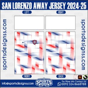 SAN LORENZO AWAY JERSEY 2024-25. SAN LORENZO AWAY JERSEY 2024-25, SPORTS DESIGNS CUSTOM SOCCER JE.SAO PAULO ENTRENAMIENTO JERSEY 2024-25, SPORTS DESIGNS CUSTOM SOCCER JERSEY, SPORTS DESIGNS CUSTOM SOCCER JERSEY SHIRT VECTOR, NEW SPORTS DESIGNS CUSTOM SOCCER JERSEY 2021/22. Sublimation Football Shirt Pattern, Soccer JERSEY Printing Files, Football Shirt Ai Files, Football Shirt Vector, Football Kit Vector, Sublimation Soccer JERSEY Printing Files,