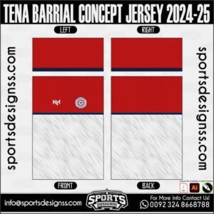 TENA BARRIAL CONCEPT JERSEY 2024-25. TENA BARRIAL CONCEPT JERSEY 2024-25, SPORTS DESIGNS CUSTOM SOCCER JE.TENA BARRIAL CONCEPT JERSEY 2024-25, SPORTS DESIGNS CUSTOM SOCCER JERSEY, SPORTS DESIGNS CUSTOM SOCCER JERSEY SHIRT VECTOR, NEW SPORTS DESIGNS CUSTOM SOCCER JERSEY 2021/22. Sublimation Football Shirt Pattern, Soccer JERSEY Printing Files, Football Shirt Ai Files, Football Shirt Vector, Football Kit Vector, Sublimation Soccer JERSEY Printing Files,