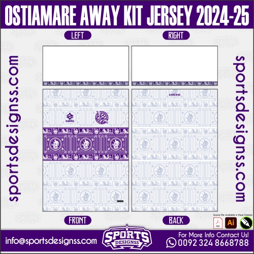 OSTIAMARE AWAY KIT JERSEY 2024-25. OSTIAMARE AWAY KIT JERSEY 2024-25,SPORTS DESIGNS CUSTOM SOCCER JE.SAO PAULO ENTRENAMIENTO JERSEY 2024-25, SPORTS DESIGNS CUSTOM SOCCER JERSEY, SPORTS DESIGNS CUSTOM SOCCER JERSEY SHIRT VECTOR, NEW SPORTS DESIGNS CUSTOM SOCCER JERSEY 2021/22. Sublimation Football Shirt Pattern, Soccer JERSEY Printing Files, Football Shirt Ai Files, Football Shirt Vector, Football Kit Vector, Sublimation Soccer JERSEY Printing Files,