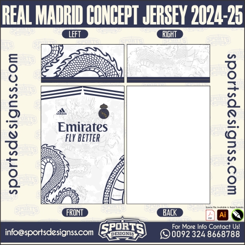 REAL MADRID CONCEPT JERSEY 2024-25 ,REAL MADRID CONCEPT JERSEY 2024-25.NEW SPORTS DESIGNS CUSTOM SOCCER JERSEY JERSEY 2022/23, SPORTS DESIGNS CUSTOM SOCCER JERSEY, SPORTS DESIGNS CUSTOM SOCCER JERSEY SHIRT VECTOR, NEW SPORTS DESIGNS CUSTOM SOCCER JERSEY 2022/23. Sublimation Football Shirt Pattern, Soccer JERSEY Printing Files, Football Shirt Ai Files, Football Shirt Vector, Football Kit Vector, Sublimation Soccer JERSEY Printing Files, Print Ready Football Shirt CDR and Ai Files, Soccer JERSEY Design for Sublimation, MANCHESTER CITY THIRD KIT JERSEY 2023-24. This JERSEY is Available in PDF, Ai & CDR Format.