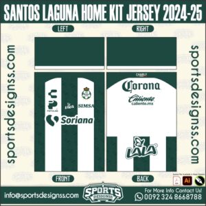 SANTOS LAGUNA HOME KIT JERSEY 2024-25. SANTOS LAGUNA HOME KIT JERSEY 2024-25, SPORTS DESIGNS CUSTOM SOCCER JE.SANTOS LAGUNA HOME KIT JERSEY 2024-25, SPORTS DESIGNS CUSTOM SOCCER JERSEY, SPORTS DESIGNS CUSTOM SOCCER JERSEY SHIRT VECTOR, NEW SPORTS DESIGNS CUSTOM SOCCER JERSEY 2021/22. Sublimation Football Shirt Pattern, Soccer JERSEY Printing Files, Football Shirt Ai Files, Football Shirt Vector, Football Kit Vector, Sublimation Soccer JERSEY Printing Files,