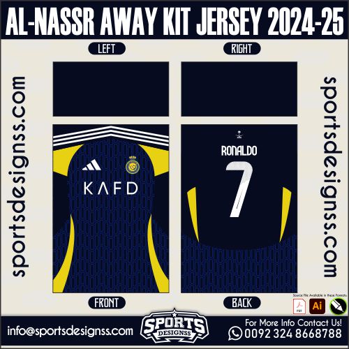 AL-NASSR AWAY KIT JERSEY 2024-25. AL-NASSR AWAY KIT JERSEY 2024-25, AL-NASSR AWAY KIT JERSEY 2024-25.AL-NASSR AWAY KIT JERSEY 2024-25, AL-NASSR AWAY KIT JERSEY 2024-25RSEY, AL-NASSR AWAY KIT JERSEY 2024-25RSEY SHIRT VECTOR, NEW AL-NASSR AWAY KIT JERSEY 2024-25RSEY 2021/22. Sublimation Football Shirt Pattern, Soccer JERSEY Printing Files, Football Shirt Ai Files, Football Shirt Vector, Football Kit Vector, Sublimation Soccer JERSEY Printing Files,