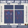 FRANCE CONCEPT JERSEY 2022-23. FRANCE CONCEPT JERSEY 2022-23, FRANCE CONCEPT JERSEY 2022-23.FRANCE CONCEPT JERSEY 2022-23, FRANCE CONCEPT JERSEY 2022-23RSEY, FRANCE CONCEPT JERSEY 2022-23RSEY SHIRT VECTOR, NEW FRANCE CONCEPT JERSEY 2022-23RSEY 2021/22. Sublimation Football Shirt Pattern, Soccer JERSEY Printing Files, Football Shirt Ai Files, Football Shirt Vector, Football Kit Vector, Sublimation Soccer JERSEY Printing Files,