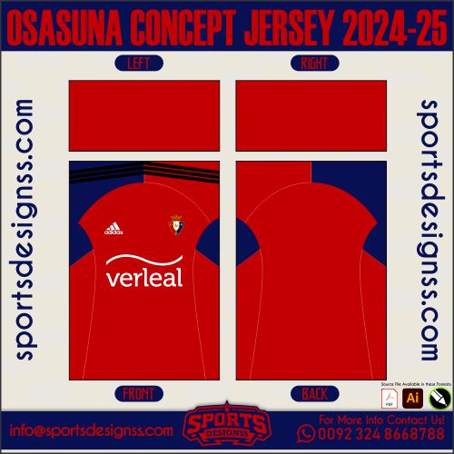 OSASUNA CONCEPT JERSEY 2024-25. OSASUNA CONCEPT JERSEY 2024-25, OSASUNA CONCEPT JERSEY 2024-25.OSASUNA CONCEPT JERSEY 2024-25, OSASUNA CONCEPT JERSEY 2024-25RSEY, OSASUNA CONCEPT JERSEY 2024-25RSEY SHIRT VECTOR, NEW OSASUNA CONCEPT JERSEY 2024-25RSEY 2021/22. Sublimation Football Shirt Pattern, Soccer JERSEY Printing Files, Football Shirt Ai Files, Football Shirt Vector, Football Kit Vector, Sublimation Soccer JERSEY Printing Files,