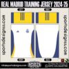 REAL MADRID TRAINING JERSEY 2024-25