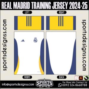 REAL MADRID TRAINING JERSEY 2024-25