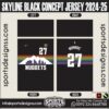 SKYLINE BLACK CONCEPT JERSEY 2024-25