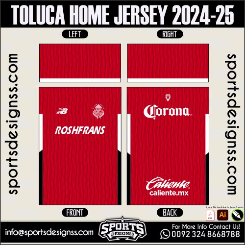 TOLUCA HOME JERSEY 2024-25.TOLUCA HOME JERSEY 2024-25.TOLUCA HOME JERSEY 2024-25,TOLUCA HOME JERSEY 2024-25.SPORTS OWAYO CONCEPT JERSEY 2024-25,TOLUCA HOME JERSEY 2024-25RSEY,TOLUCA HOME JERSEY 2024-25RSEY SHIRT VECTOR, NEWTOLUCA HOME JERSEY 2024-25RSEY 2021/22. Sublimation Football Shirt Pattern, Soccer JERSEY Printing Files, Football Shirt Ai Files, Football Shirt Vector,