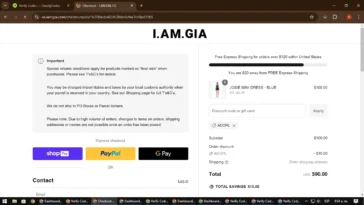 IAMGIA Coupon Codes – January 2025