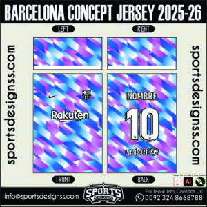 BARCELONA CONCEPT JERSEY 2025-26. BARCELONA CONCEPT JERSEY 2025-26, BARCELONA CONCEPT JERSEY 2025-26.BARCELONA CONCEPT JERSEY 2025-26, BARCELONA CONCEPT JERSEY 2025-26, BARCELONA CONCEPT JERSEY 2025-26 SHIRT VECTOR, NEW BARCELONA CONCEPT JERSEY 2025-26 2022/23. Sublimation Football Shirt Pattern, Soccer JERSEY Printing Files, Football Shirt Ai Files, Football Shirt Vector, Football Kit Vector, Sublimation Soccer JERSEY Printing Files,