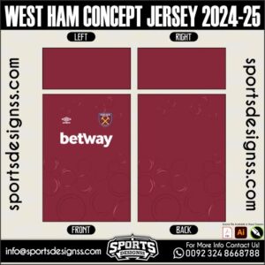 WEST HAM CONCEPT JERSEY 2024-25. WEST HAM CONCEPT JERSEY 2024-25, WEST HAM CONCEPT JERSEY 2024-25.WEST HAM CONCEPT JERSEY 2024-25, WEST HAM CONCEPT JERSEY 2024-25, WEST HAM CONCEPT JERSEY 2024-25 SHIRT VECTOR, NEW WEST HAM CONCEPT JERSEY 2024-25 2022/23. Sublimation Football Shirt Pattern, Soccer JERSEY Printing Files, Football Shirt Ai Files, Football Shirt Vector, Football Kit Vector, Sublimation Soccer JERSEY Printing Files,