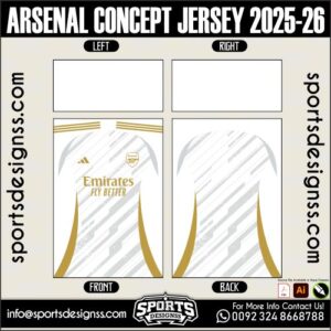 ARSENAL CONCEPT JERSEY 2025-26. ARSENAL CONCEPT JERSEY 2025-26, ARSENAL CONCEPT JERSEY 2025-26.ARSENAL CONCEPT JERSEY 2025-26, ARSENAL CONCEPT JERSEY 2025-26, ARSENAL CONCEPT JERSEY 2025-26 SHIRT VECTOR, NEW ARSENAL CONCEPT JERSEY 2025-26 2022/23. Sublimation Football Shirt Pattern, Soccer JERSEY Printing Files, Football Shirt Ai Files, Football Shirt Vector, Football Kit Vector, Sublimation Soccer JERSEY Printing Files,