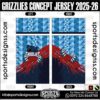 GRIZZLIES CONCEPT JERSEY 2025-26. GRIZZLIES CONCEPT JERSEY 2025-26, GRIZZLIES CONCEPT JERSEY 2025-26.GRIZZLIES CONCEPT JERSEY 2025-26, GRIZZLIES CONCEPT JERSEY 2025-26, GRIZZLIES CONCEPT JERSEY 2025-26 SHIRT VECTOR, NEW GRIZZLIES CONCEPT JERSEY 2025-26 2022/23. Sublimation Football Shirt Pattern, Soccer JERSEY Printing Files, Football Shirt Ai Files, Football Shirt Vector, Football Kit Vector, Sublimation Soccer JERSEY Printing Files,