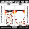 ALEMANIA CONCEPT JERSEY 2025-2026. ALEMANIA CONCEPT JERSEY 2025-2026, ALEMANIA CONCEPT JERSEY 2025-2026.ALEMANIA CONCEPT JERSEY 2025-2026, ALEMANIA CONCEPT JERSEY 2025-2026, ALEMANIA CONCEPT JERSEY 2025-2026 SHIRT VECTOR, NEW ALEMANIA CONCEPT JERSEY 2025-2026 2022/23. Sublimation Football Shirt Pattern, Soccer JERSEY Printing Files, Football Shirt Ai Files, Football Shirt Vector, Football Kit Vector, Sublimation Soccer JERSEY Printing Files,