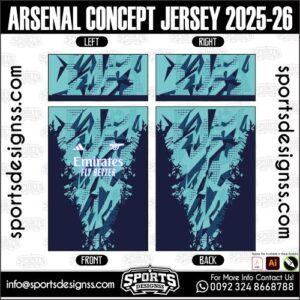 ARSENAL CONCEPT JERSEY 2025-26. ARSENAL CONCEPT JERSEY 2025-26, ARSENAL CONCEPT JERSEY 2025-26.ARSENAL CONCEPT JERSEY 2025-26, ARSENAL CONCEPT JERSEY 2025-26, ARSENAL CONCEPT JERSEY 2025-26 SHIRT VECTOR, NEW ARSENAL CONCEPT JERSEY 2025-26 2022/23. Sublimation Football Shirt Pattern, Soccer JERSEY Printing Files, Football Shirt Ai Files, Football Shirt Vector, Football Kit Vector, Sublimation Soccer JERSEY Printing Files,