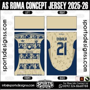 AS ROMA CONCEPT JERSEY 2025-26. AS ROMA CONCEPT JERSEY 2025-26, AS ROMA CONCEPT JERSEY 2025-26.AS ROMA CONCEPT JERSEY 2025-26, AS ROMA CONCEPT JERSEY 2025-26, AS ROMA CONCEPT JERSEY 2025-26 SHIRT VECTOR, NEW AS ROMA CONCEPT JERSEY 2025-26 2022/23. Sublimation Football Shirt Pattern, Soccer JERSEY Printing Files, Football Shirt Ai Files, Football Shirt Vector, Football Kit Vector, Sublimation Soccer JERSEY Printing Files,