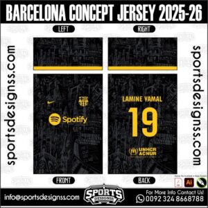 BARCELONA CONCEPT JERSEY 2025-26. BARCELONA CONCEPT JERSEY 2025-26, BARCELONA CONCEPT JERSEY 2025-26.BARCELONA CONCEPT JERSEY 2025-26, BARCELONA CONCEPT JERSEY 2025-26, BARCELONA CONCEPT JERSEY 2025-26 SHIRT VECTOR, NEW BARCELONA CONCEPT JERSEY 2025-26 2022/23. Sublimation Football Shirt Pattern, Soccer JERSEY Printing Files, Football Shirt Ai Files, Football Shirt Vector, Football Kit Vector, Sublimation Soccer JERSEY Printing Files,