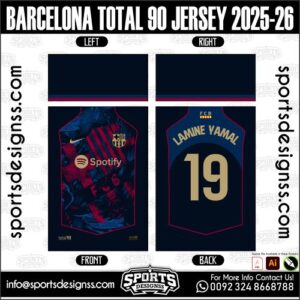 BARCELONA TOTAL 90 JERSEY 2025-26. BARCELONA TOTAL 90 JERSEY 2025-26, BARCELONA TOTAL 90 JERSEY 2025-26.BARCELONA TOTAL 90 JERSEY 2025-26, BARCELONA TOTAL 90 JERSEY 2025-26, BARCELONA TOTAL 90 JERSEY 2025-26 SHIRT VECTOR, NEW BARCELONA TOTAL 90 JERSEY 2025-26 2022/23. Sublimation Football Shirt Pattern, Soccer JERSEY Printing Files, Football Shirt Ai Files, Football Shirt Vector, Football Kit Vector, Sublimation Soccer JERSEY Printing Files,