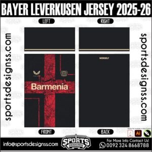 BAYER LEVERKUSEN JERSEY 2025-26. BAYER LEVERKUSEN JERSEY 2025-26, BAYER LEVERKUSEN JERSEY 2025-26.BAYER LEVERKUSEN JERSEY 2025-26, BAYER LEVERKUSEN JERSEY 2025-26, BAYER LEVERKUSEN JERSEY 2025-26 SHIRT VECTOR, NEW BAYER LEVERKUSEN JERSEY 2025-26 2022/23. Sublimation Football Shirt Pattern, Soccer JERSEY Printing Files, Football Shirt Ai Files, Football Shirt Vector, Football Kit Vector, Sublimation Soccer JERSEY Printing Files,