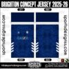 BRIGHTON CONCEPT JERSEY 2025-26 - Sports Designss